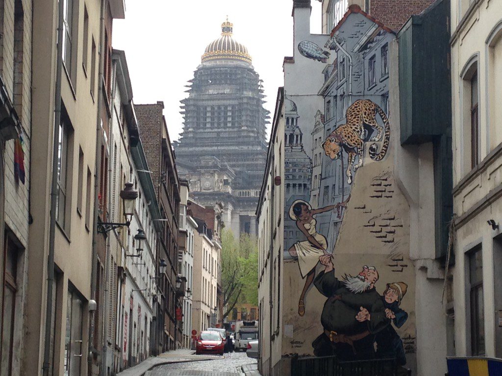 Quartier du Palais de Justice à Bruxelles (c Photo Pierre HALLEUX