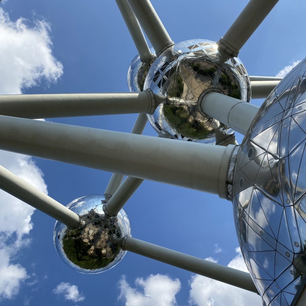 A l'intérieur de l'Atomium (c) Pierre Halleux