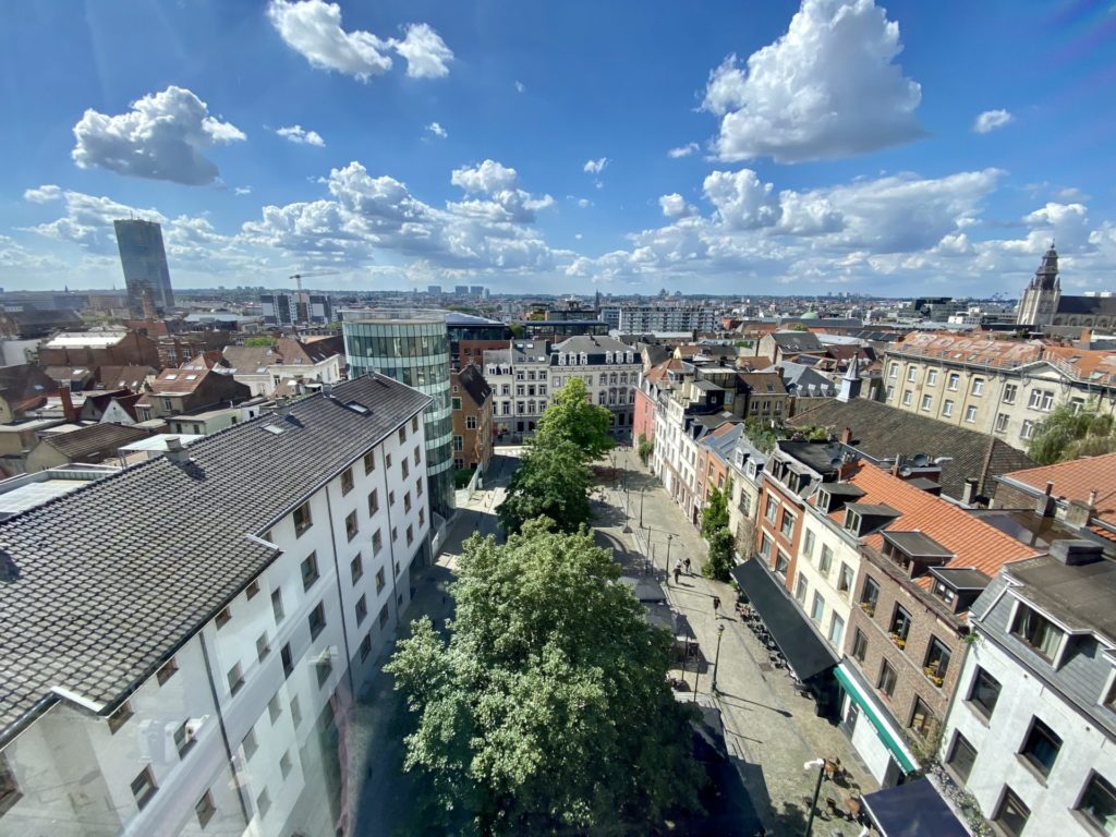 Vue depuis le Palais de Justice (c) Photo Pierre Halleux